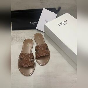 Celine Triomphe Sandals
